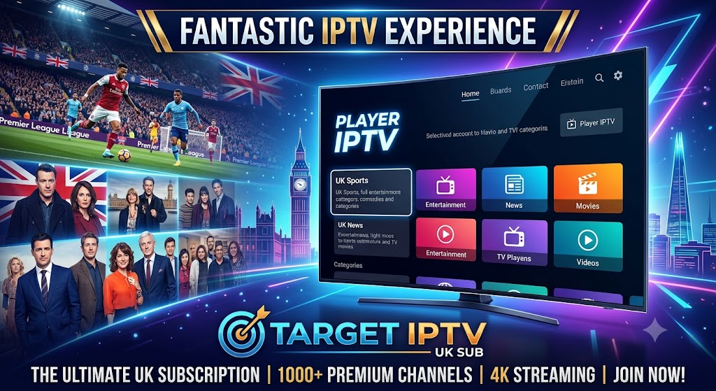 IPTV UK Subscription — Premium streaming service for UK viewers